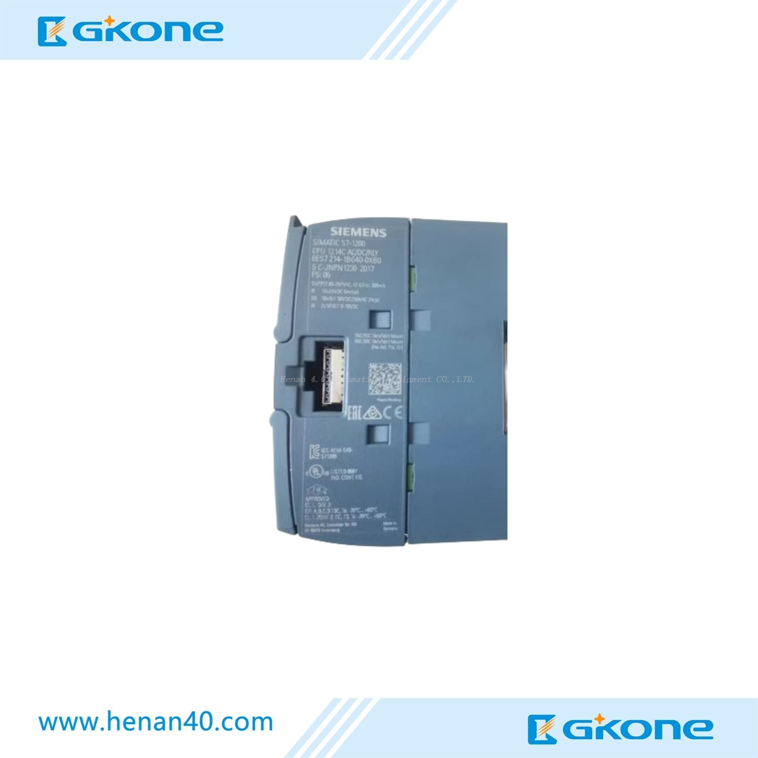 Hot Sale New Original 6es7214-1bg40-0xb0 S7-1200 Series PLC Controller CNC Siemens