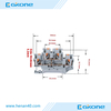 Double Layer Push Terminal Block Connector Pttb2.5 Push in Wire Connectors