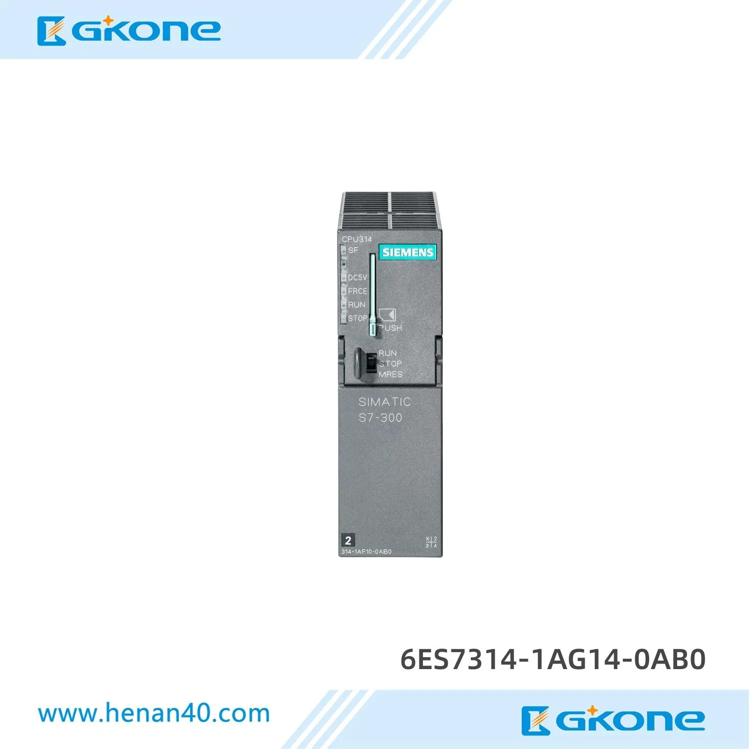 Siemens Industrial Controller S7-300 CPU 314 6es7314-1AG14-0ab0 PLC