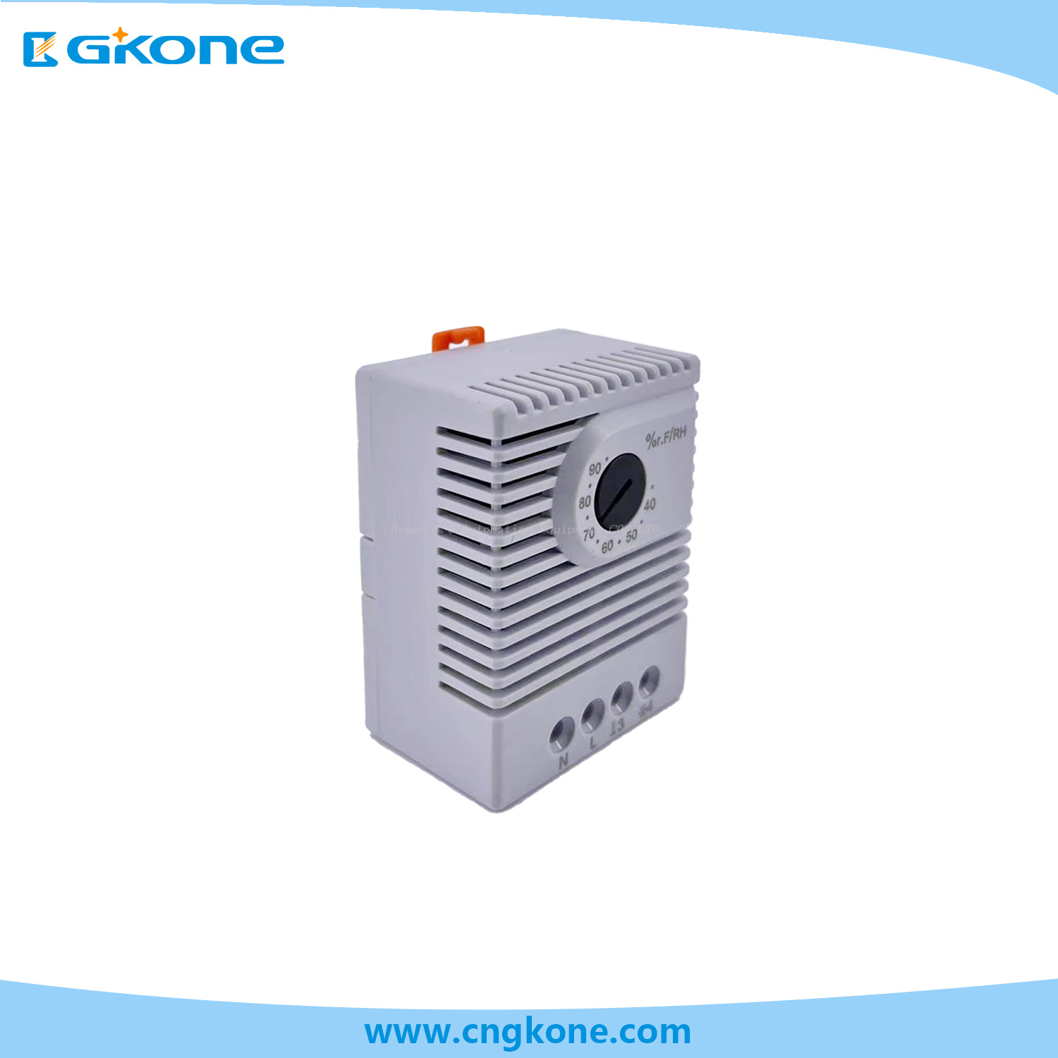 Dual Control Thermostat for Cooling and Heating AC Type Bimetallic Thermostat