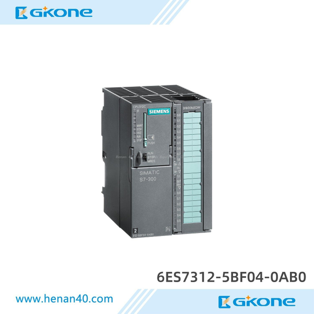 Siemens S7-300 PLC CPU Module 6es7312-5bf04-0ab0