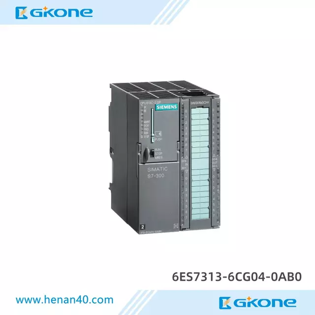 Simatic S7-300 CPU 313c-2dp Siemens PLC Control System 6es7313-6cg04-0ab0