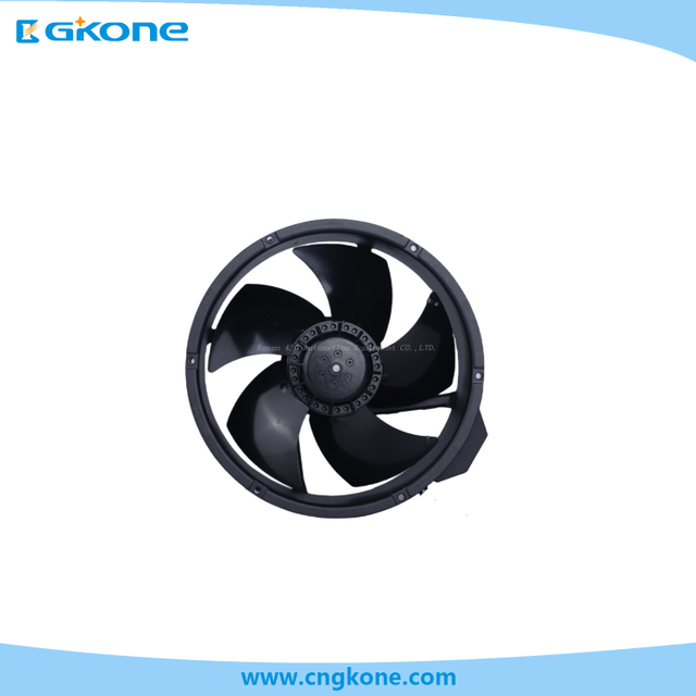 CE RoHS AC Circular Fan 100V/125V/200V/240V 222*60mm 595/648m3/H Axial Flow Fan