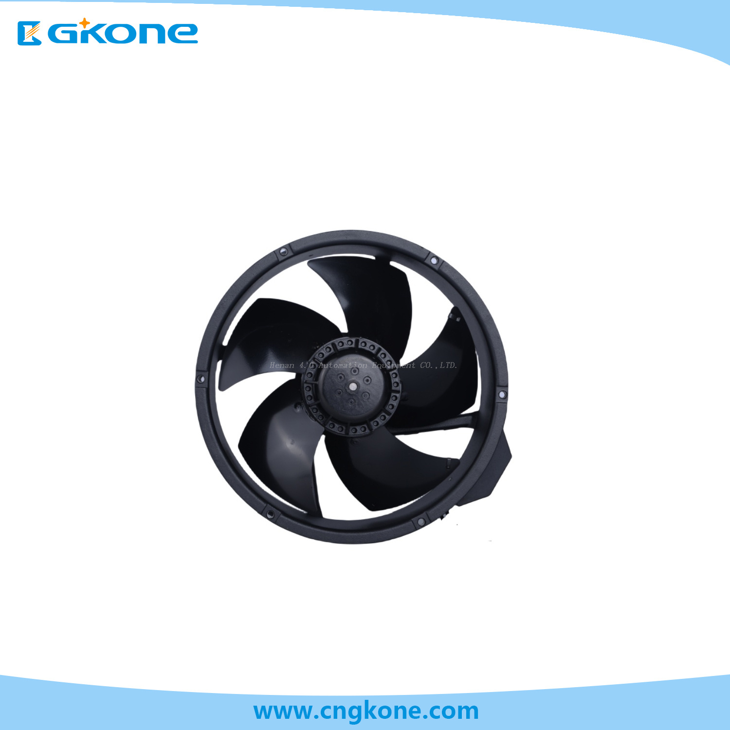 CE RoHS AC Circular Fan 100V/125V/200V/240V 222*60mm 595/648m3/H Axial Flow Fan