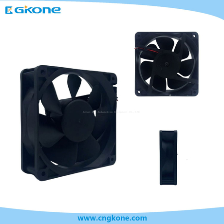 GKONE GK12038 DC Axial Fan 120×120×38mm 12V/24V/48V Brushless Industrial Cooling Fan for Cabinet Inverter VFD