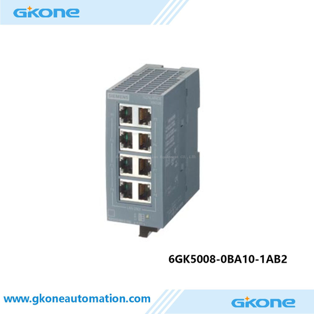 Siemens 6GK5008-0BA10-1AB2 Unmanaged Switch for PLC SCALANCE XB008