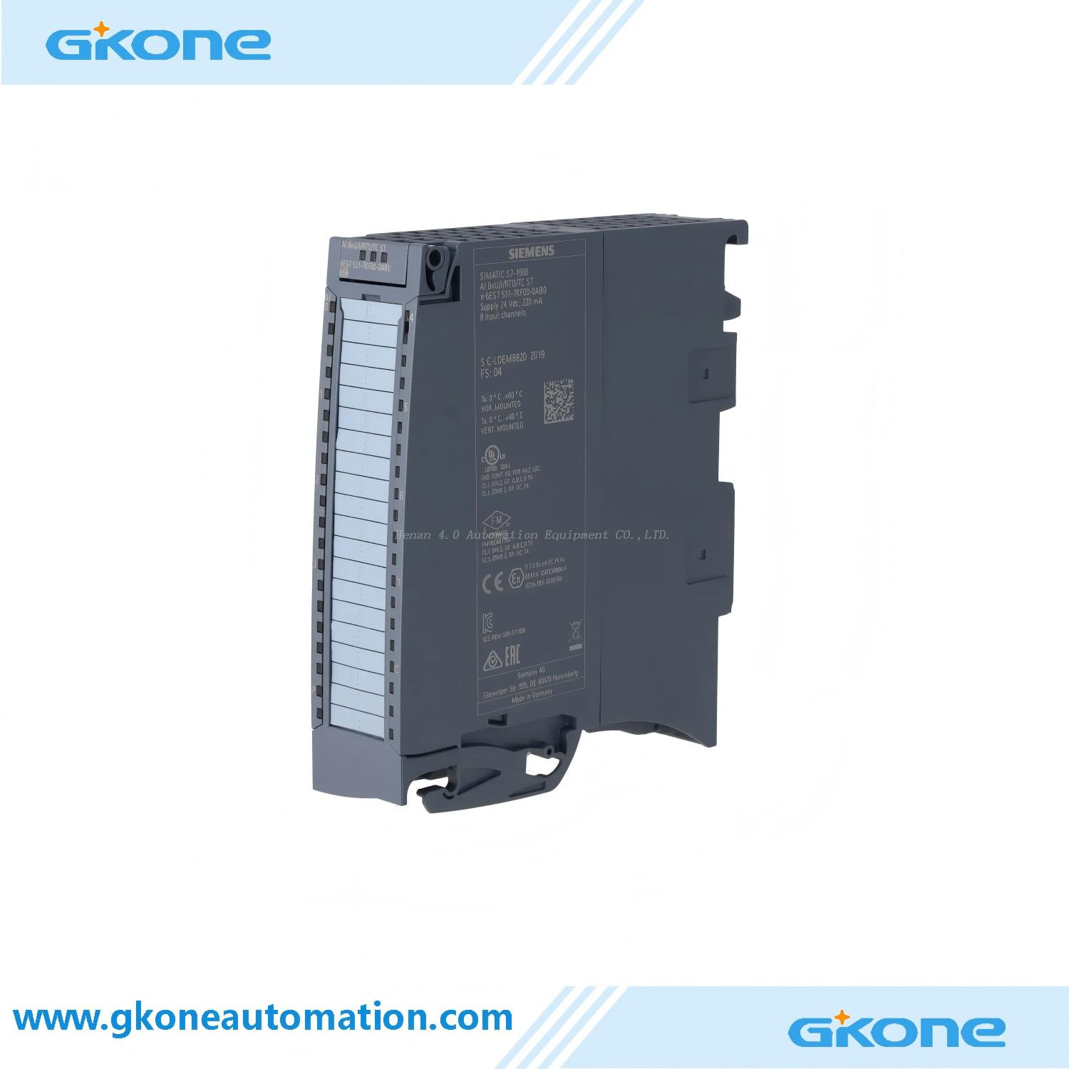 Siemens 6ES7531-7KF00-0AB0 SIMATIC S7-1500 8-Channel 16-Bit Universal Analog Input Module
