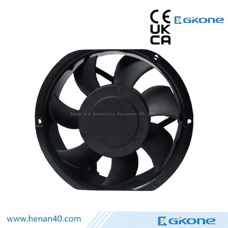 GKONE GK17251 DC Axial Fan 172×150×51mm 12V/24V/48V Brushless Cooling Fan for Industrial Cabinet Inverter