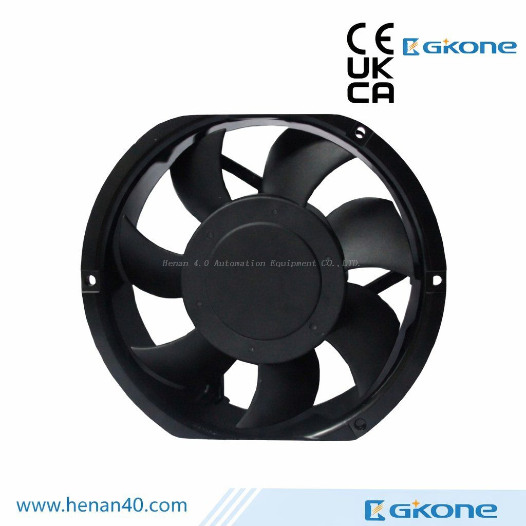 GKONE GK17251 DC Axial Fan 172×150×51mm 12V/24V/48V Brushless Cooling Fan for Industrial Cabinet Inverter