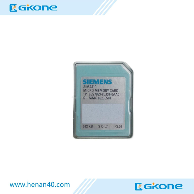 Siemens 6ES7953-8LJ31-0AA0 SIMATIC S7-300 512KB Micro Memory Card